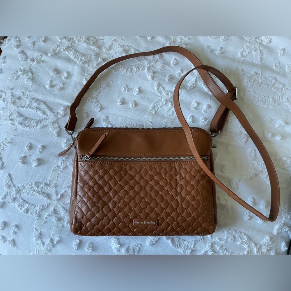 Vera Bradley Carryall Triple Compartment Crossbody